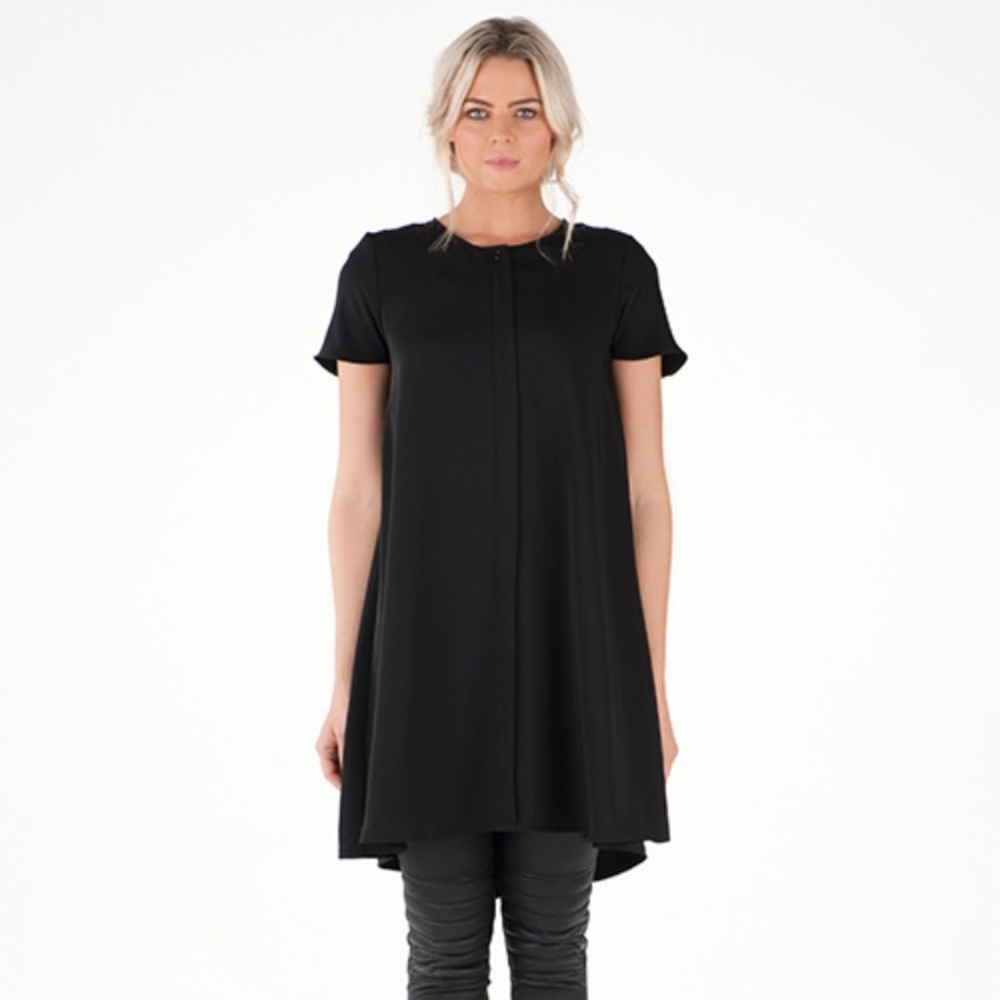 Brand new, tags still on, chic black nursing dress by Australian brand Feed Life